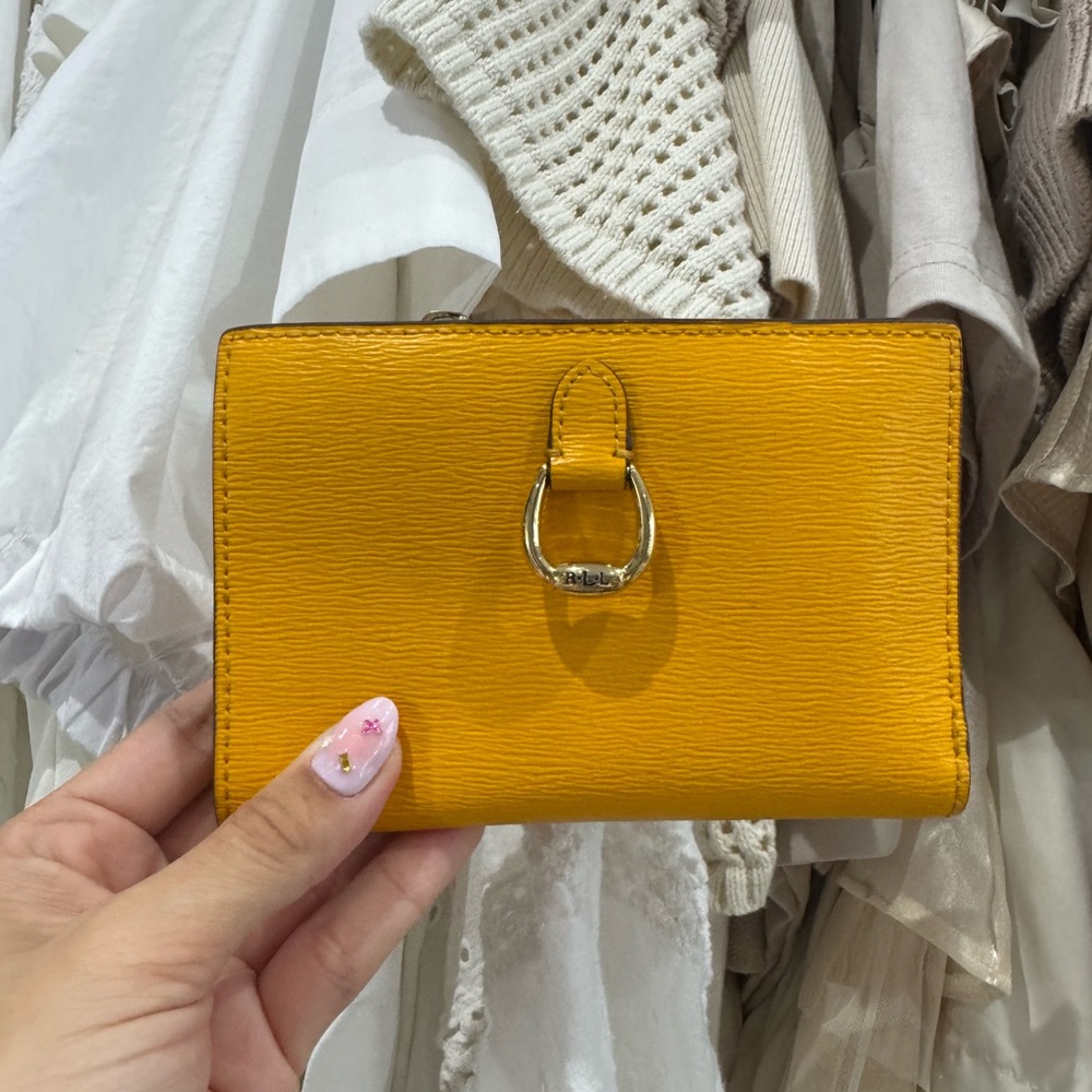 Ralph Lauren Saffiano Leather Wallet